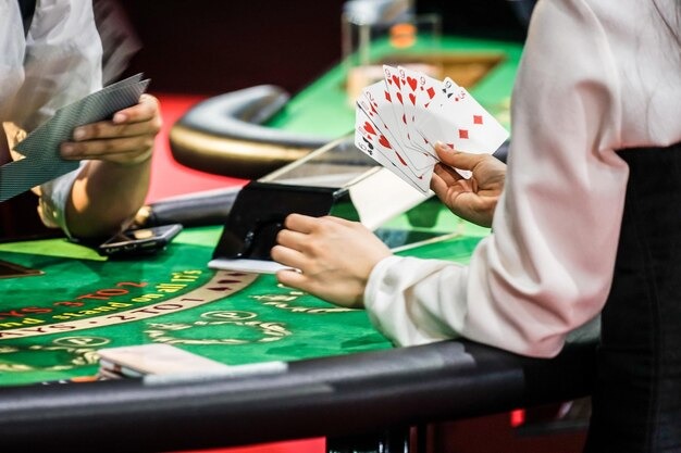 Card arrangement interface on jos129 login showing five-card and three-card hand slots